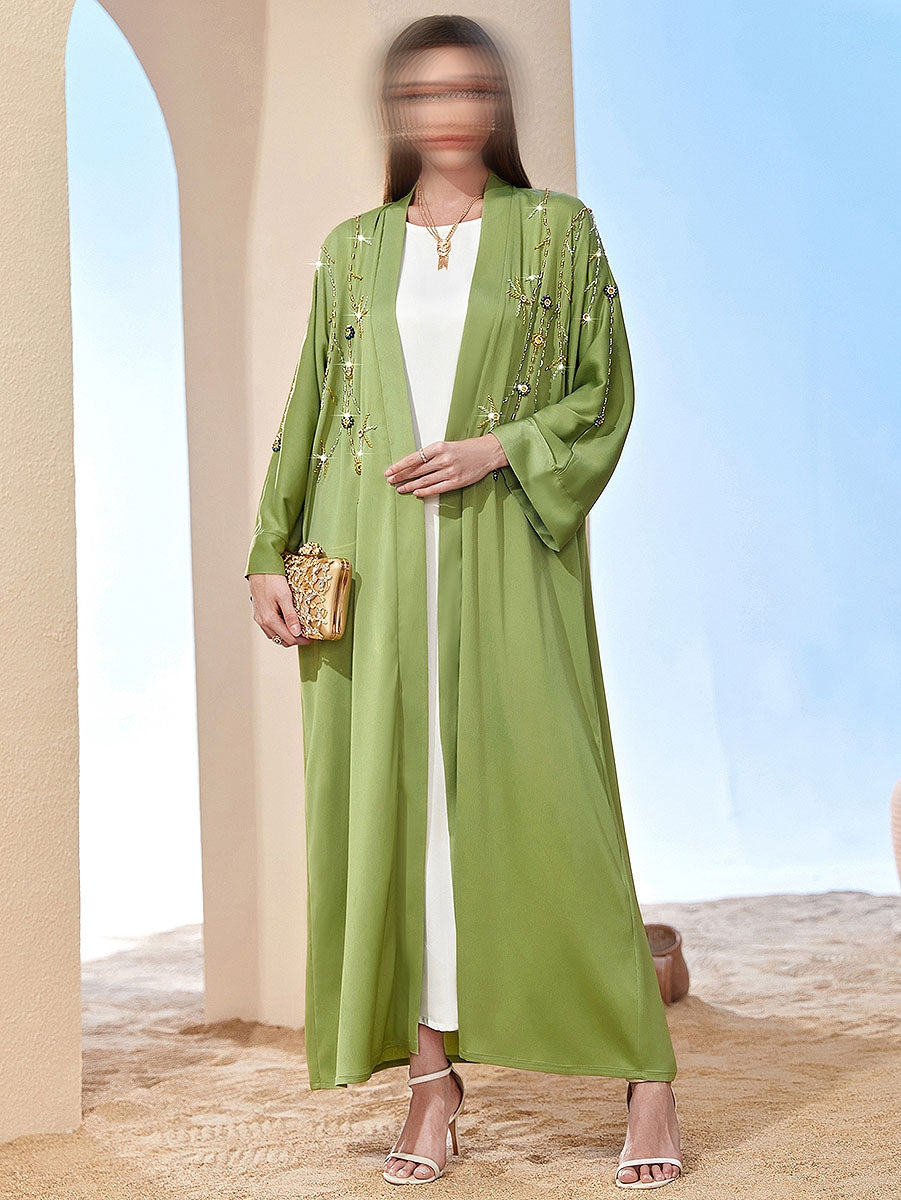 BA503 Green Elysian Abaya