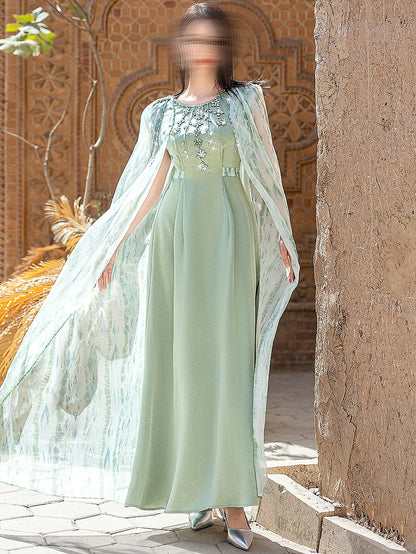 BA5189 Green Fulgent Dress