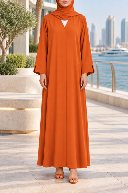 Orange Essential Abaya