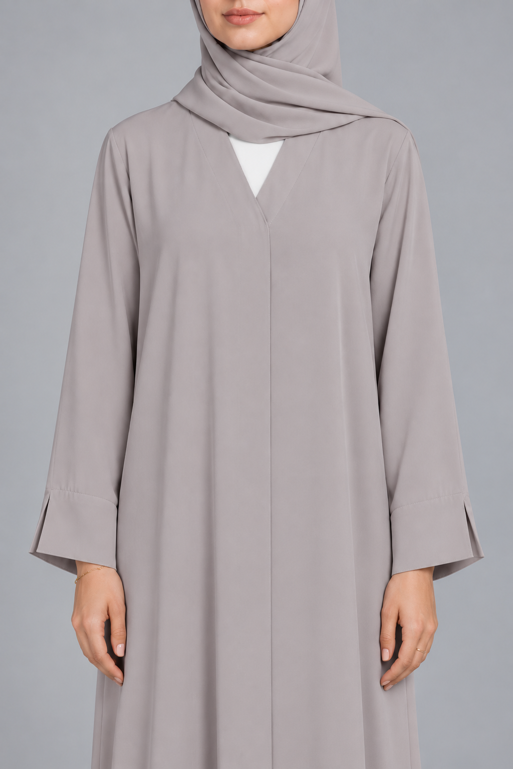 Grey Essential Abaya