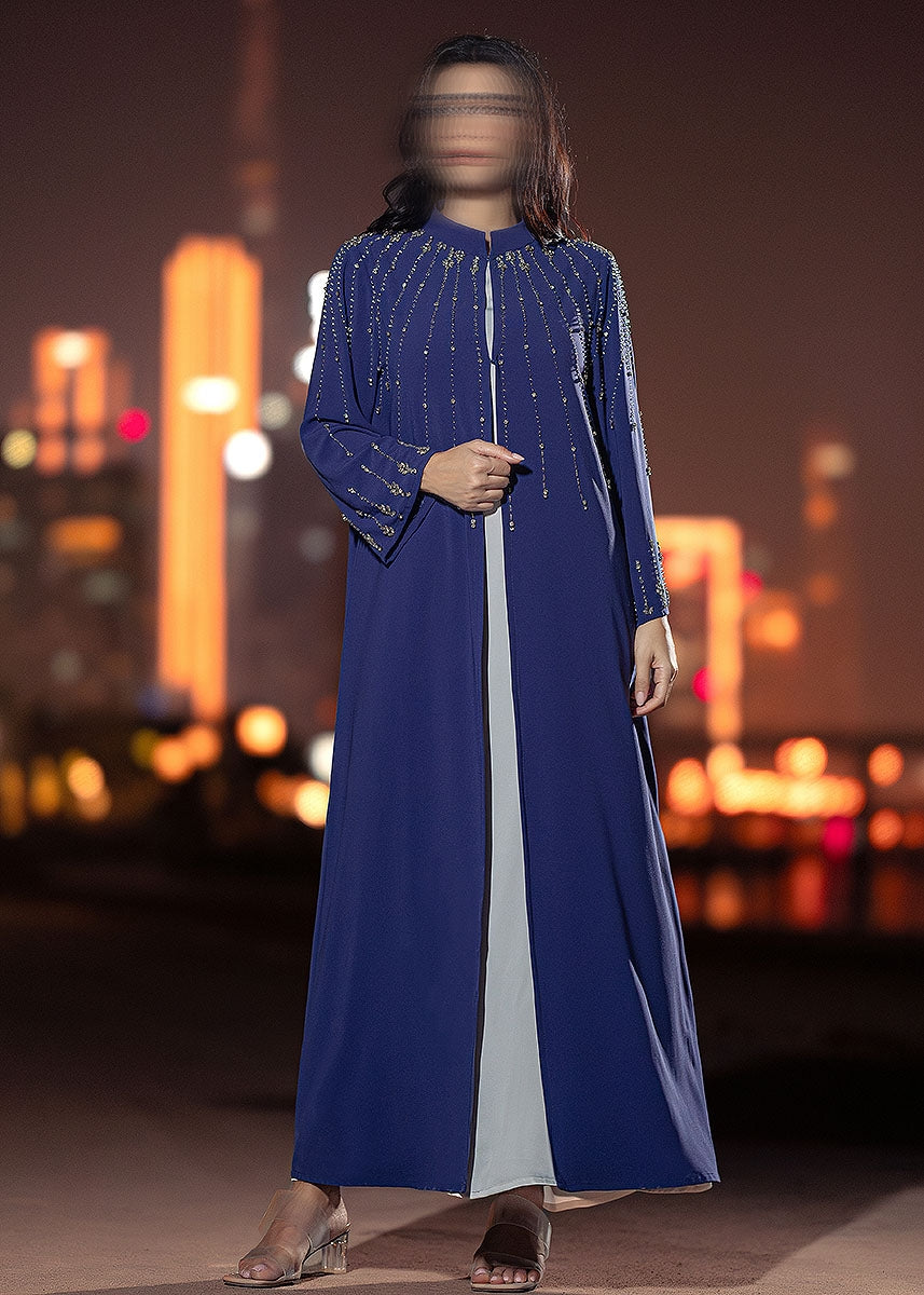 BA5230 Blue Tanzanite Abaya