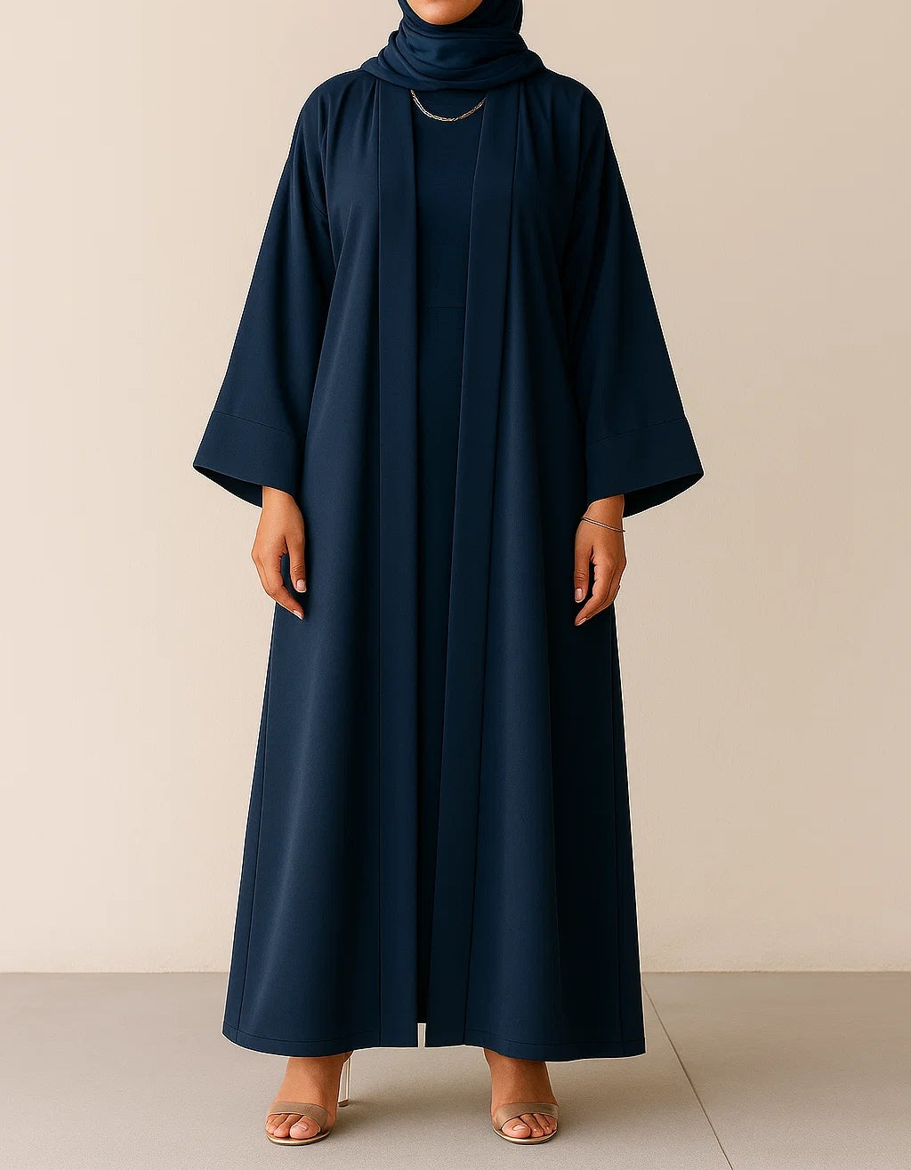 Blue yara abaya