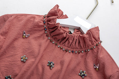 BA6004 Pink Pulchritudinous Dress