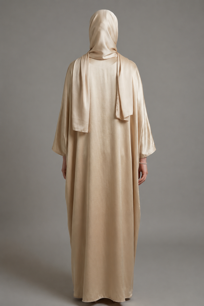 Beige Ameera Abaya
