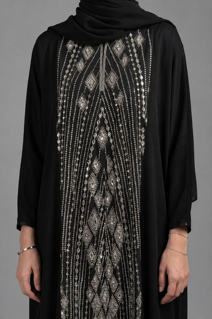 Black Ameera Abaya