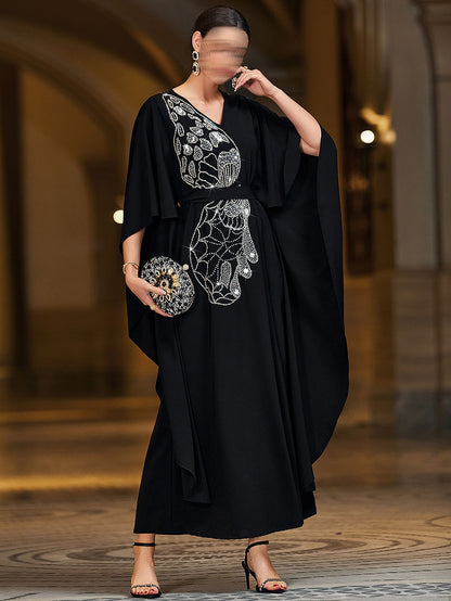 BA4101 Black Monarch Kaftan