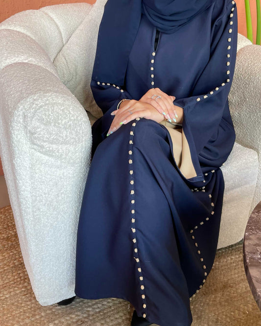 Blue Pinterest Abaya