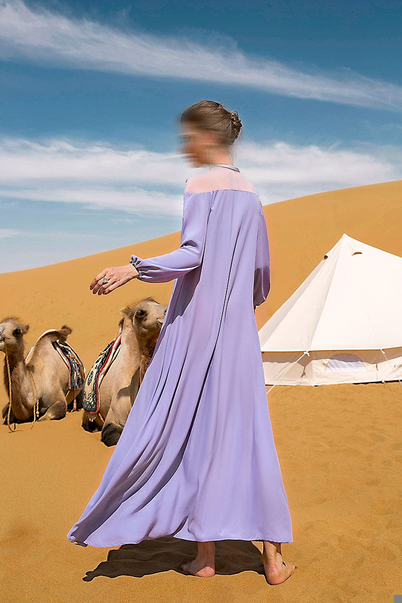 BA7049 Lavender Allium Dress