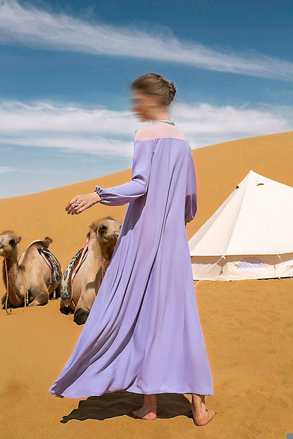 BA7049 Lavender Allium Dress