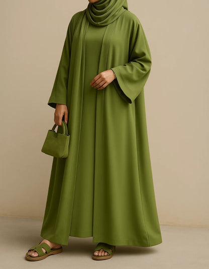 Olive Green Mira Abaya