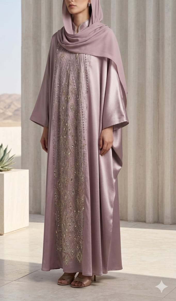 Mauve Ameera Abaya