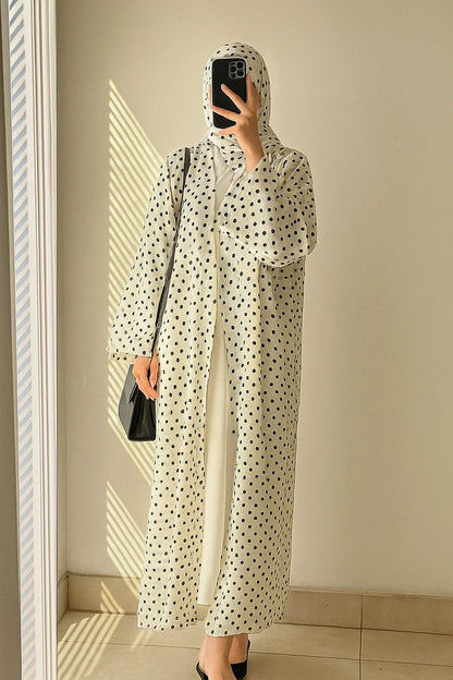 Polka Dot Kimono Set