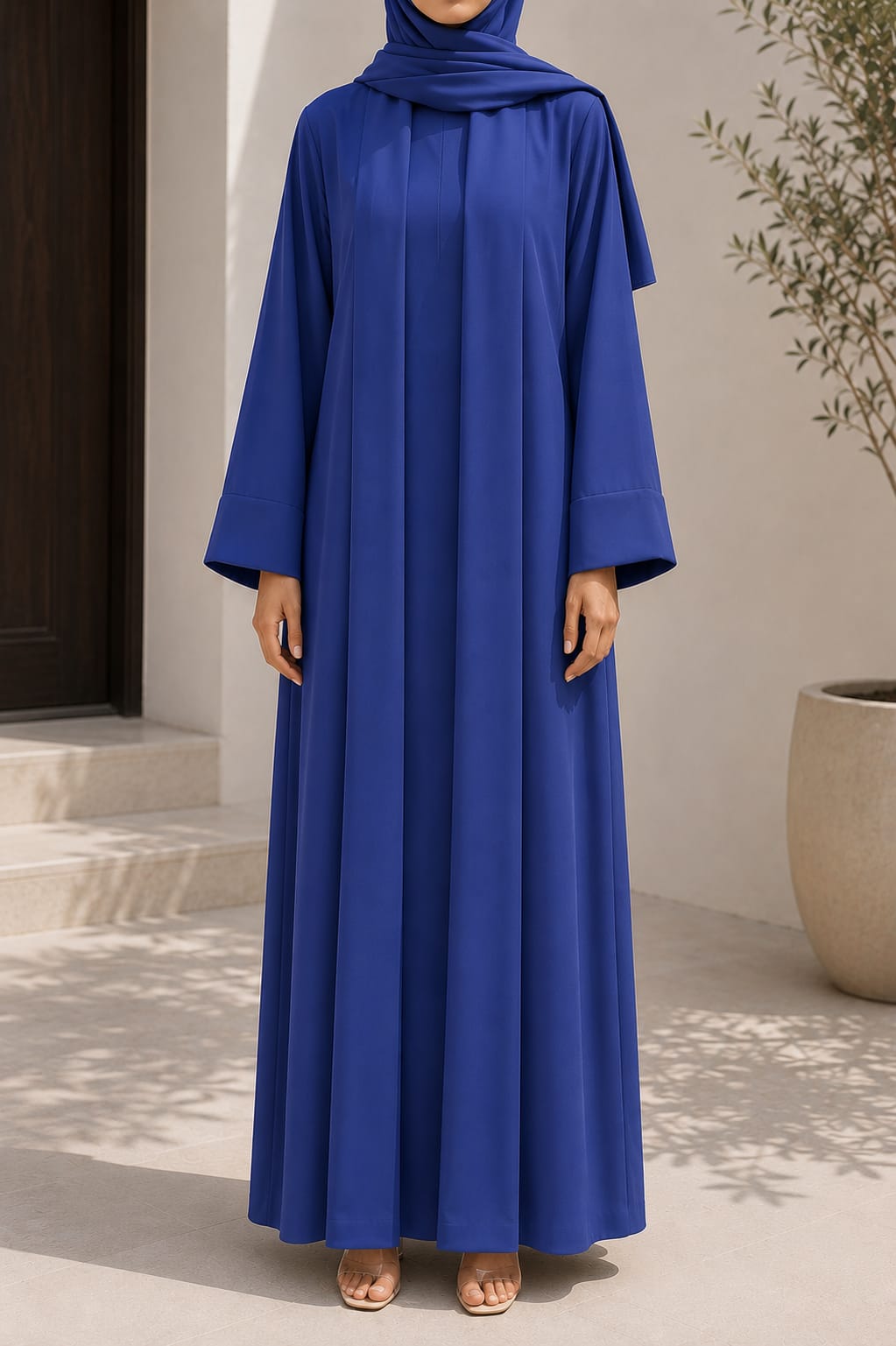 Royal Blue Yara Abaya