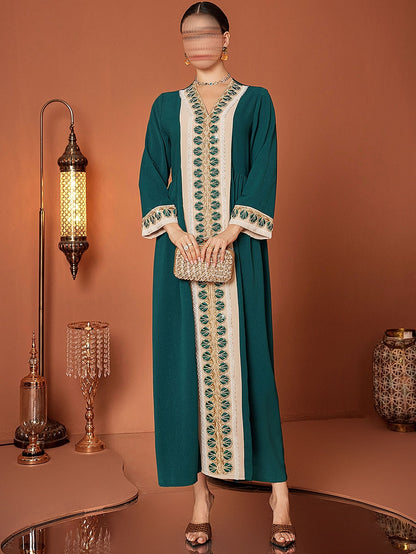BA4090 Green Reyna Jalabiya