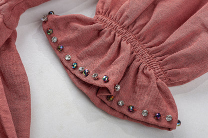 BA6004 Pink Pulchritudinous Dress
