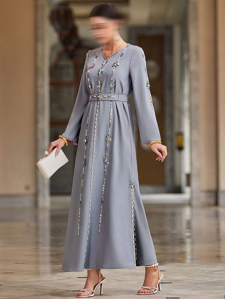 BA4039 Grey Tranquil Jalabiya