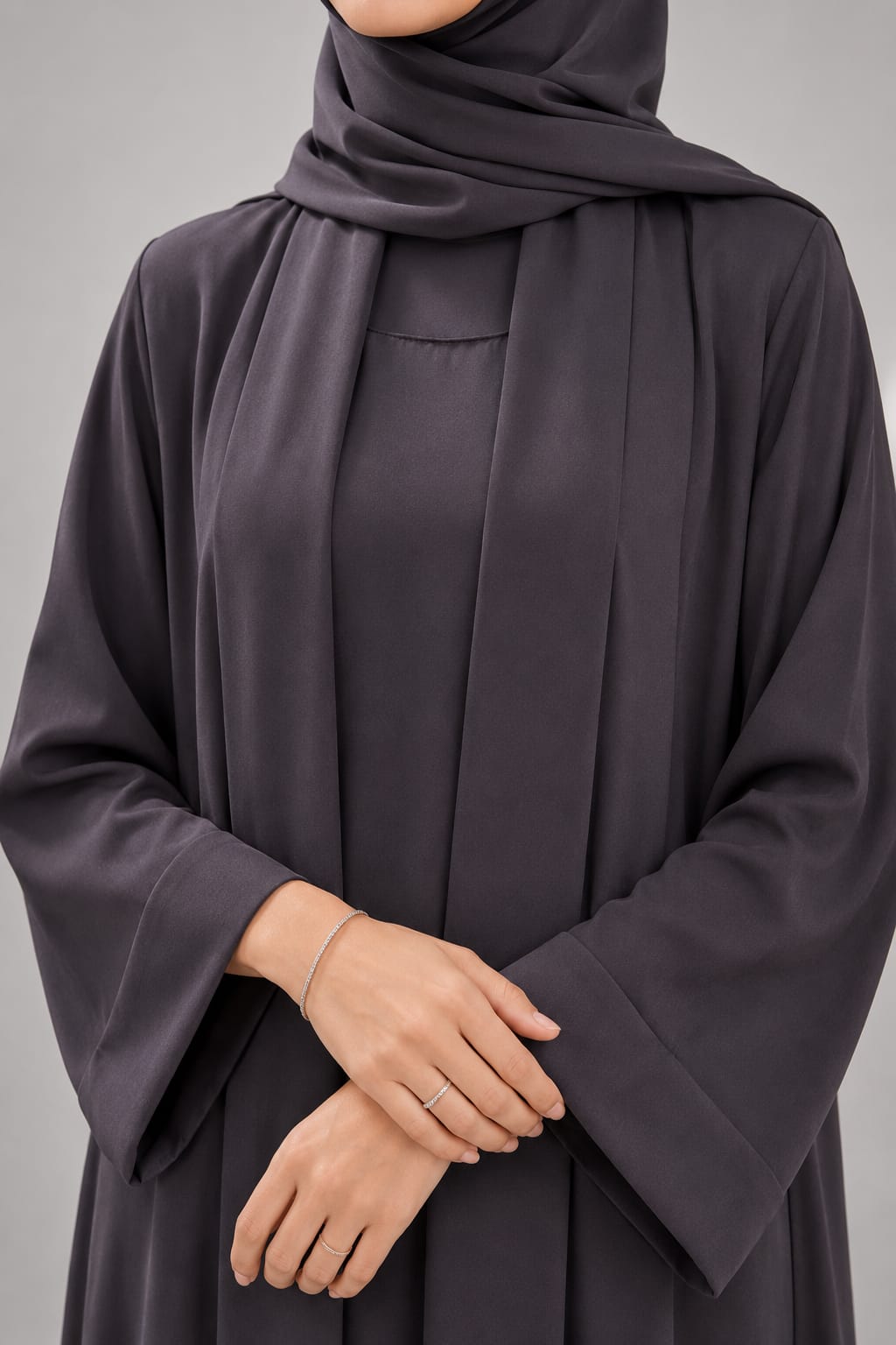 Dark Brown Yara Abaya