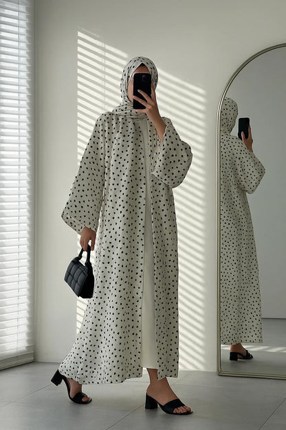 Polka Dot Kimono Set