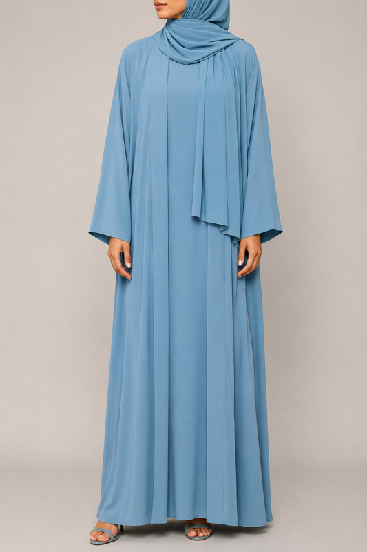 Ice Blue Mira Abaya