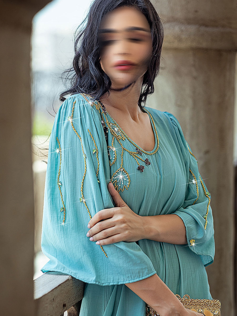 BA5079 Blue Seraphina Dress