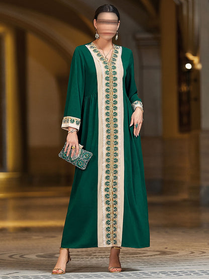 BA4090 Green Reyna Jalabiya