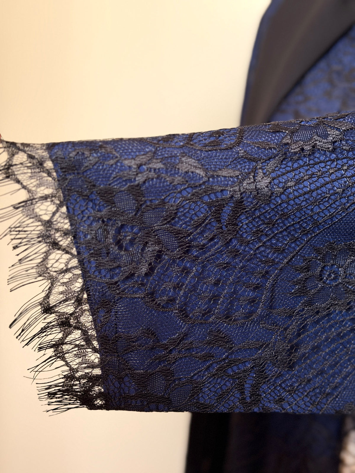 Blue Sheer abaya