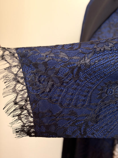 Blue Sheer abaya