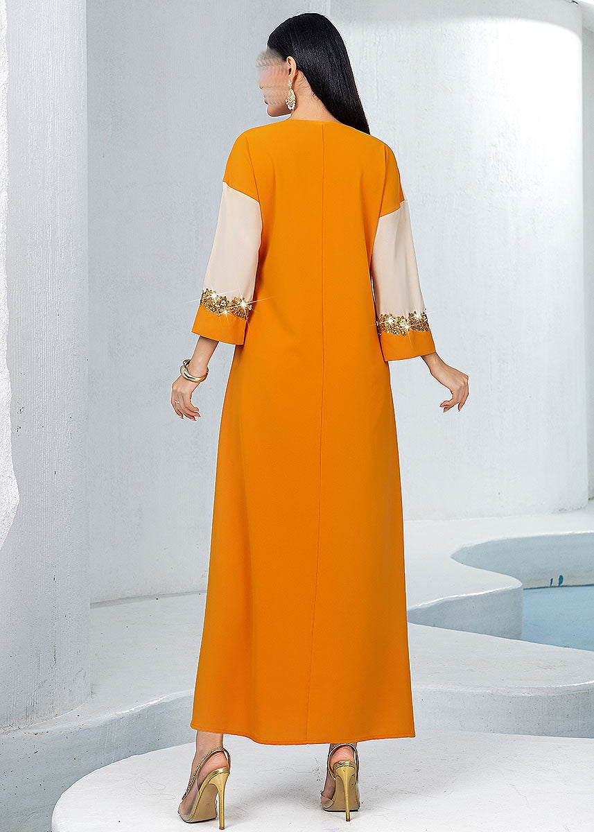 BA5138 Orange Dawn Dress