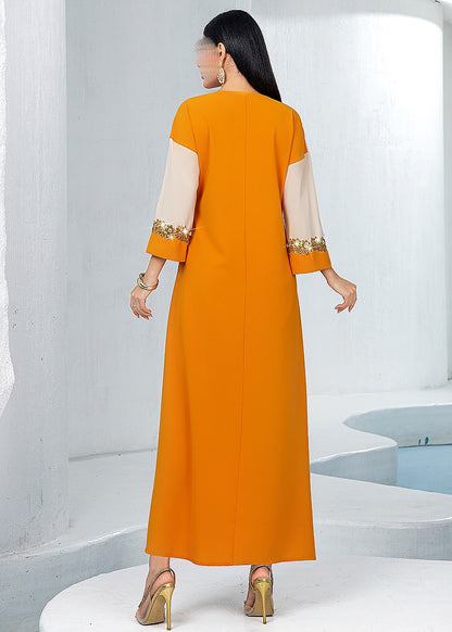 BA5138 Orange Dawn Dress