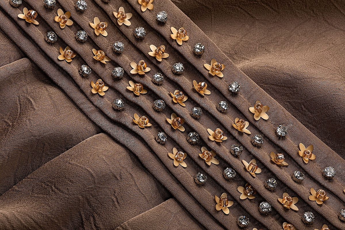 BA6024 Brown Arcadian Dress