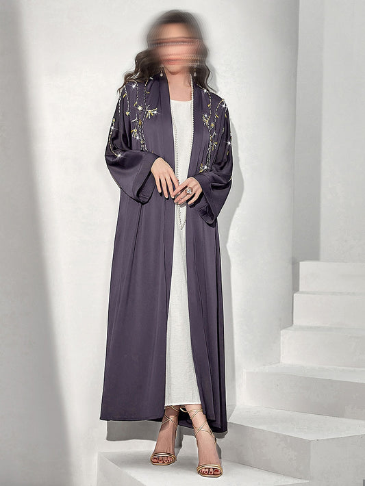 BA503 Purple Elysian Abaya
