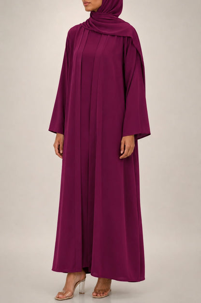 Red Mira Abaya