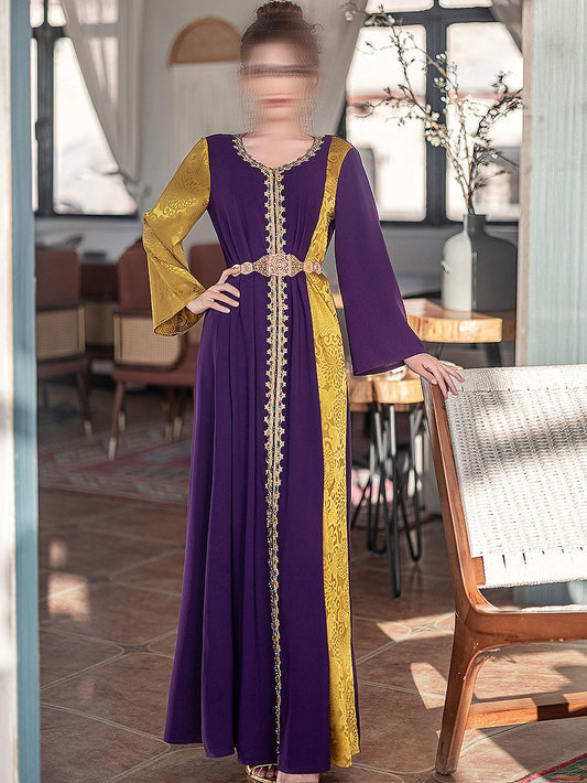 BA5183 Purple Ametrine Dress