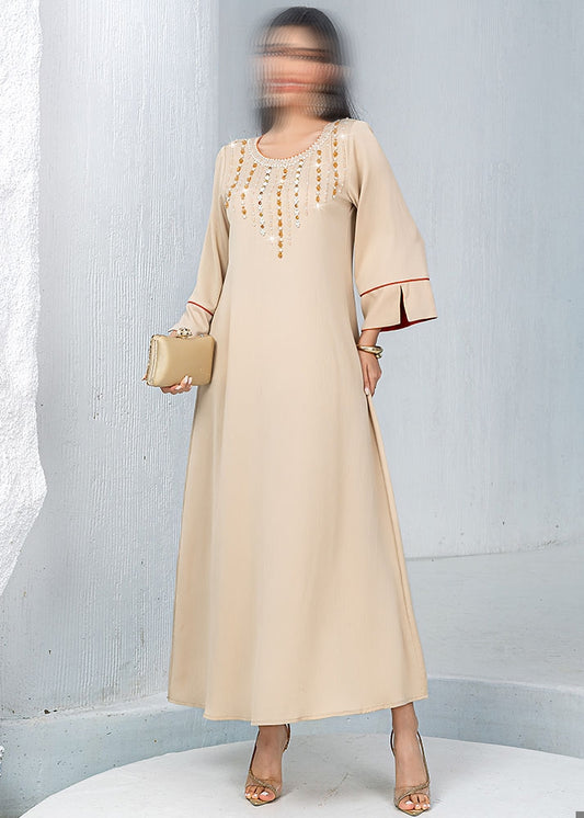BA5239 Beige Aragonite Dress