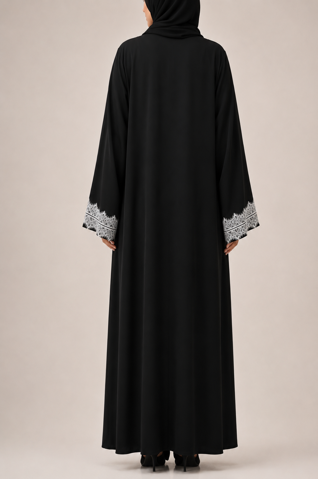Zil Lace Abaya S19M