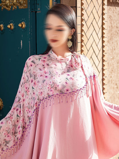 BA5139 Pink Limerence Kaftan