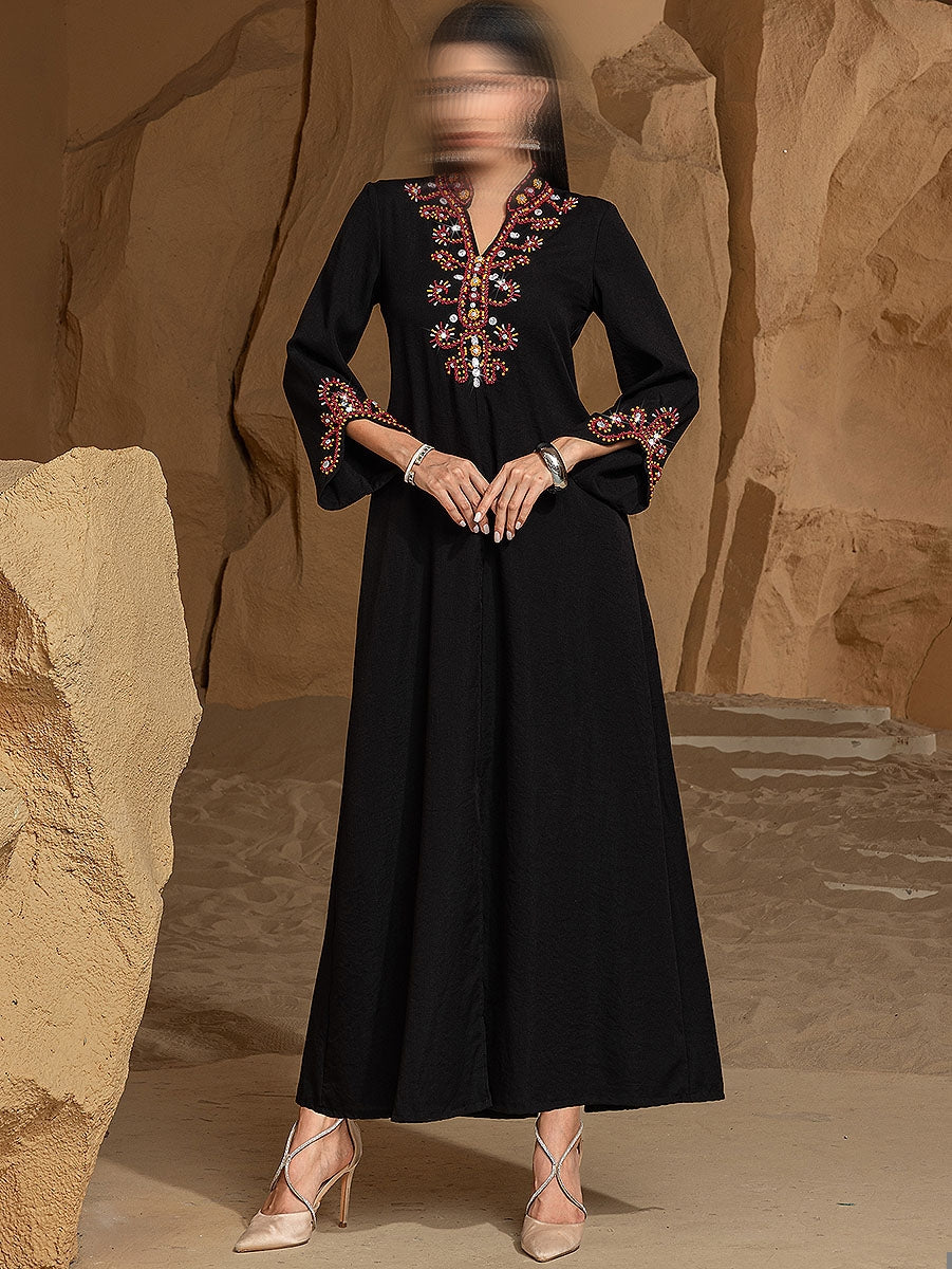 BA5004 Black Tourmaline Jalabiya