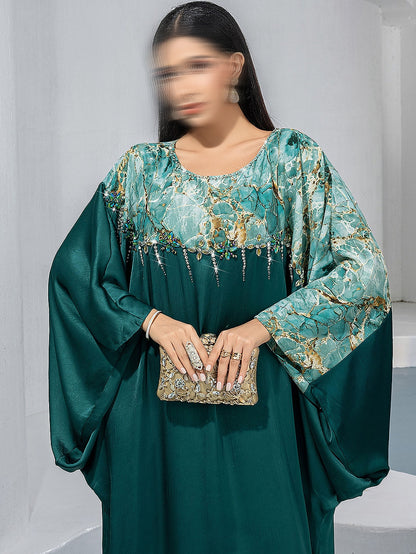 BA5254 Green Malachite Kaftan