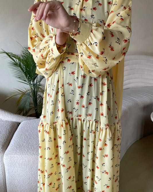 Yellow Long Dress