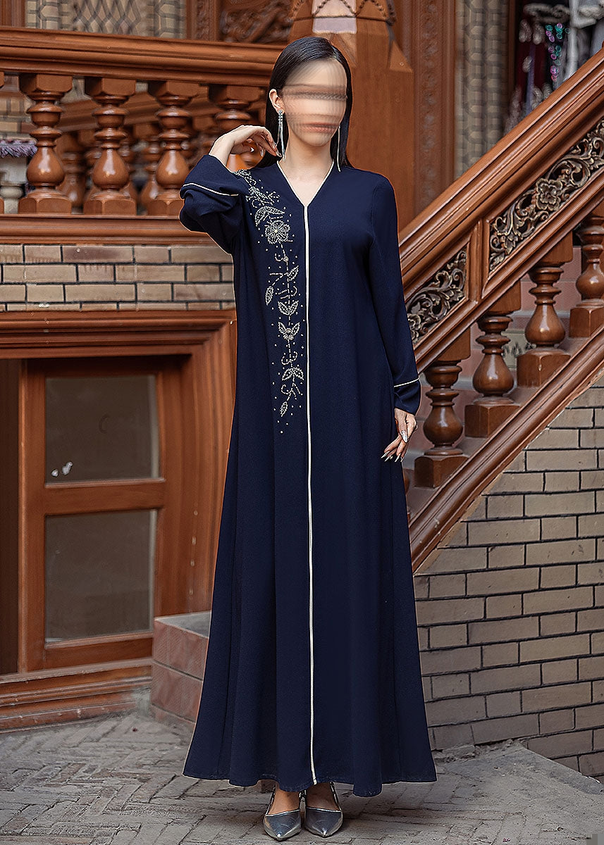 BA5218 Blue Soraya Jalabiya