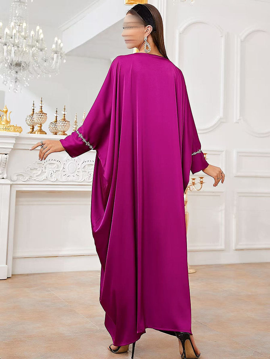 BA122 Pink Orchid Kaftan