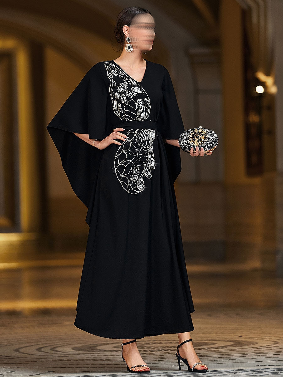 BA4101 Black Monarch Kaftan