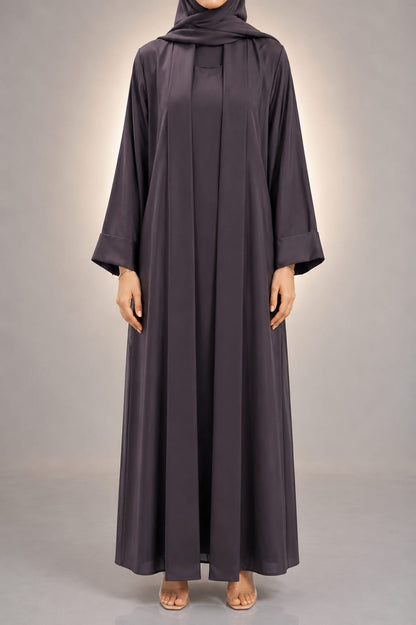 Dark Brown Yara Abaya