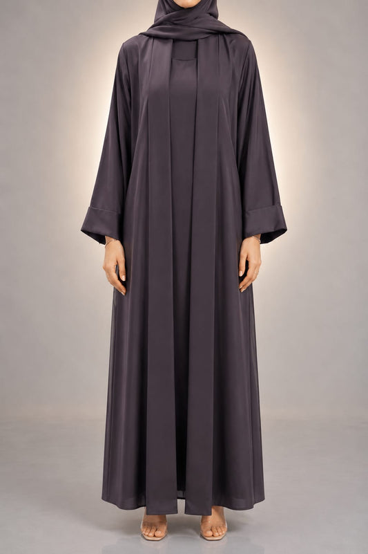 Dark Brown Yara Abaya