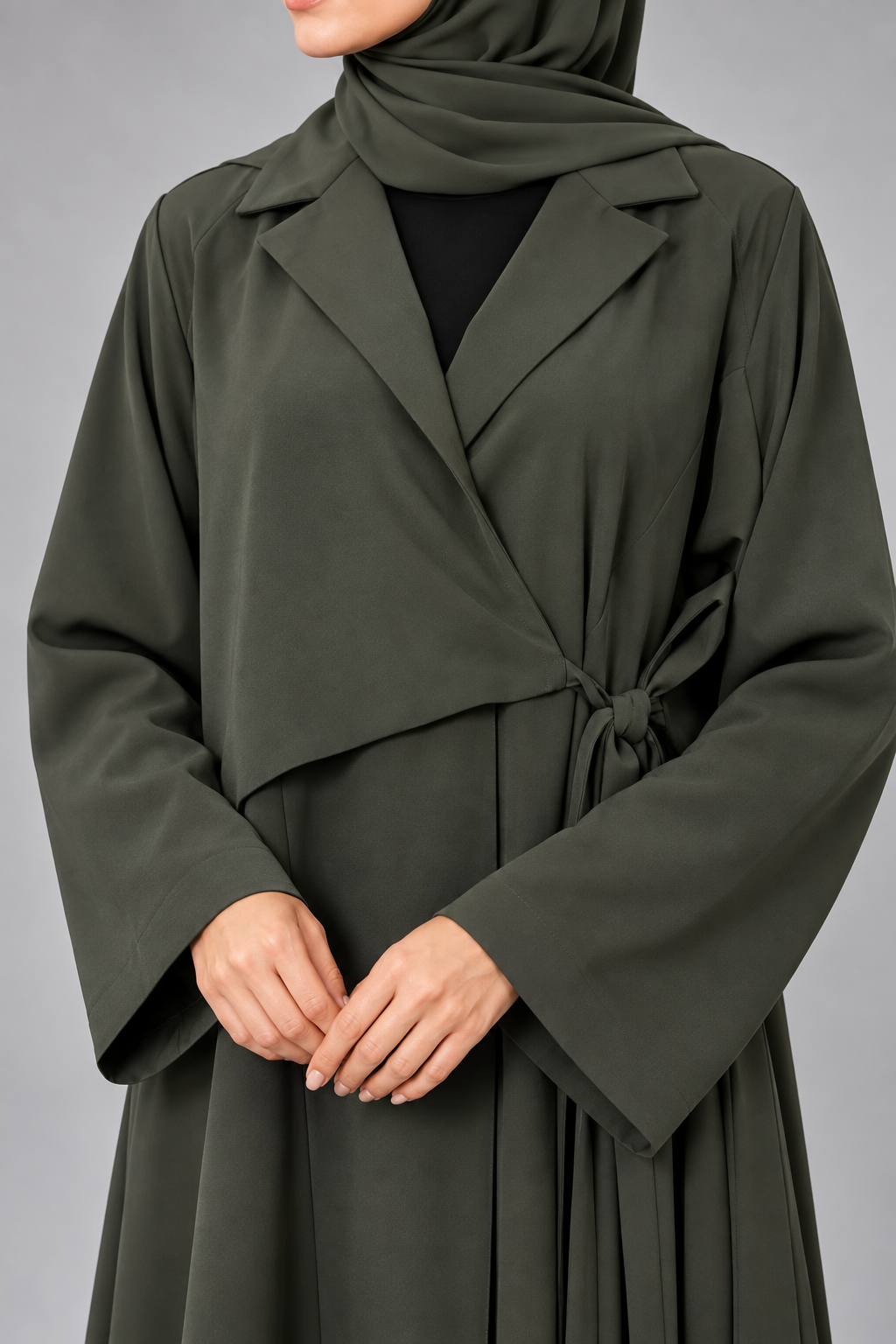 Olive Coat Abaya
