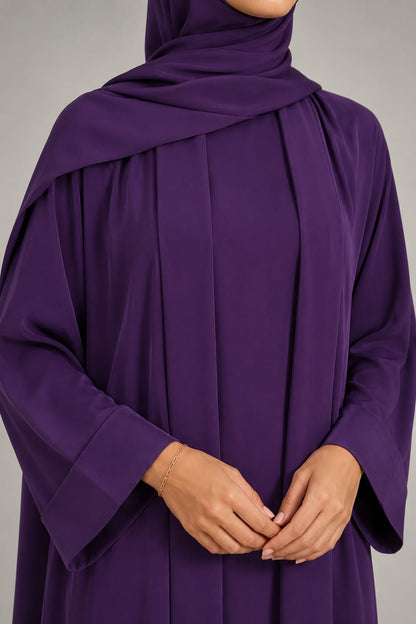 Purple Yara Abaya