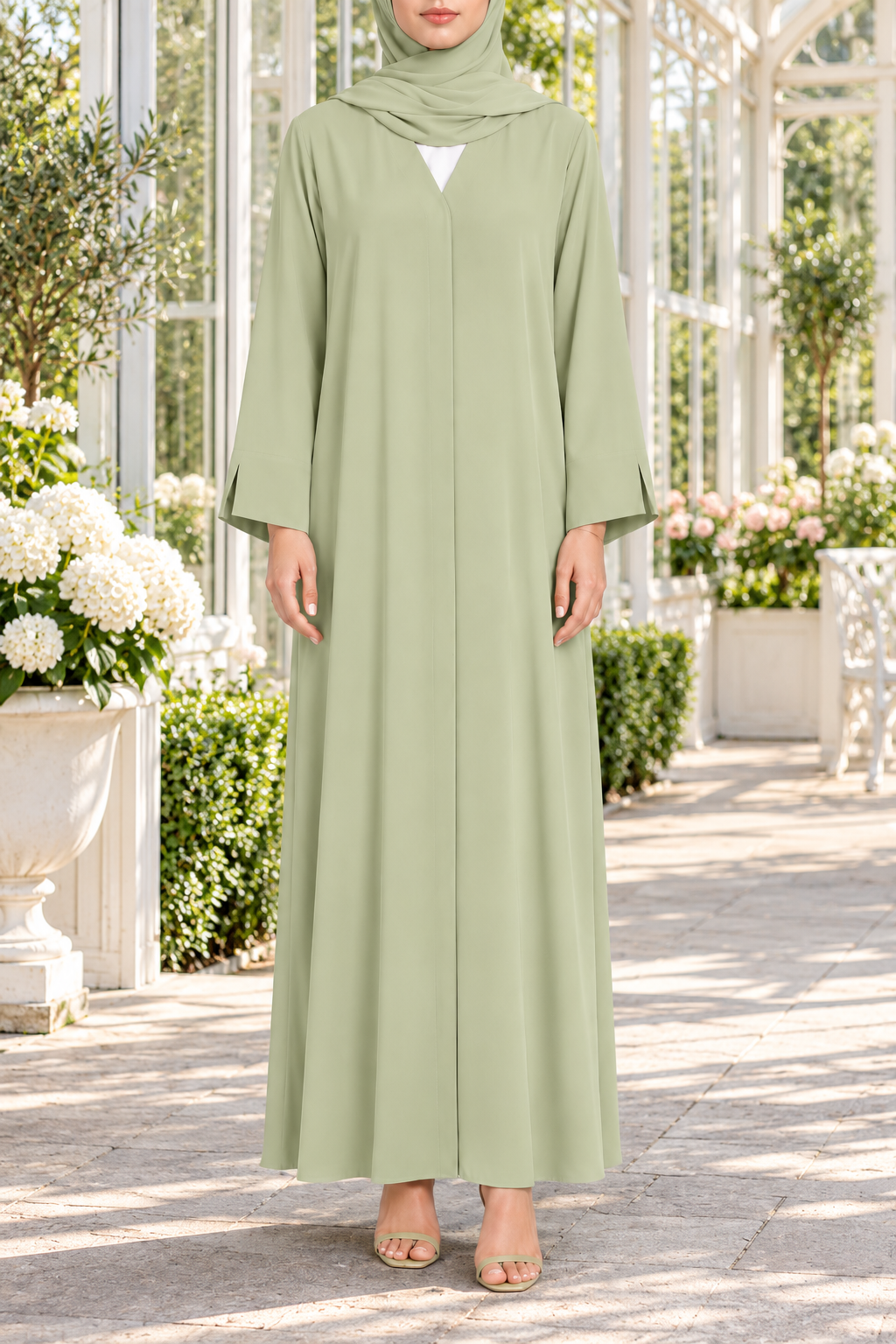 Pistachio Essential Abaya