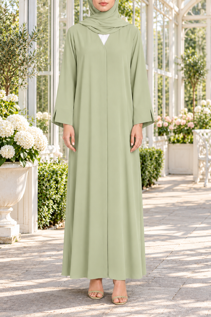 Pistachio Essential Abaya