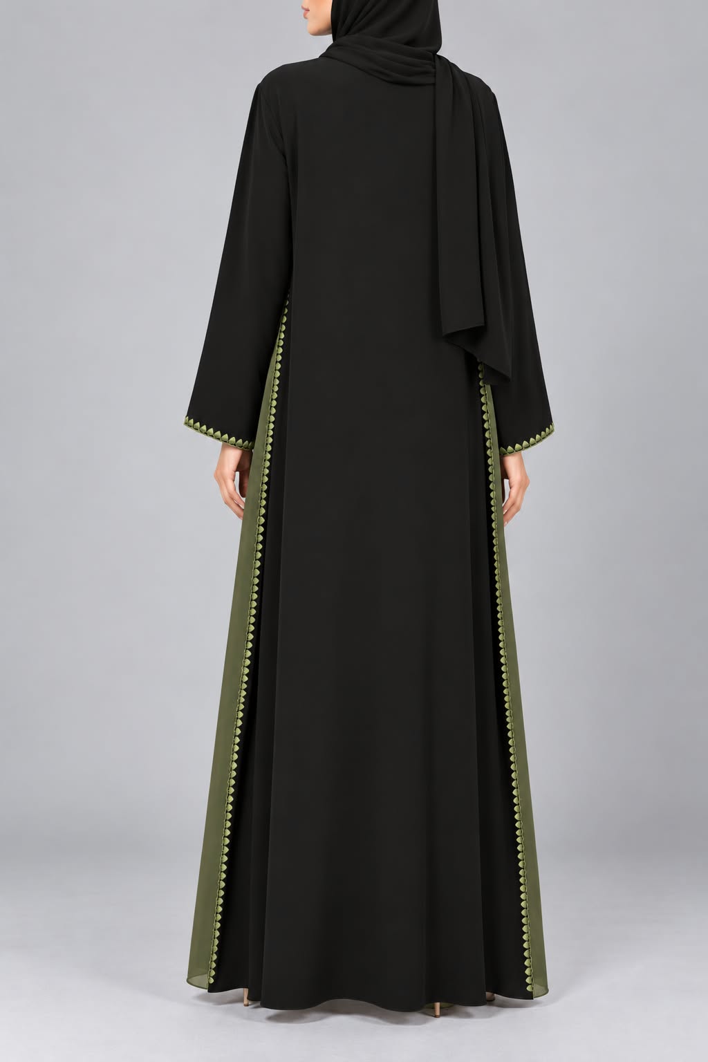 Olive Piceous Abaya