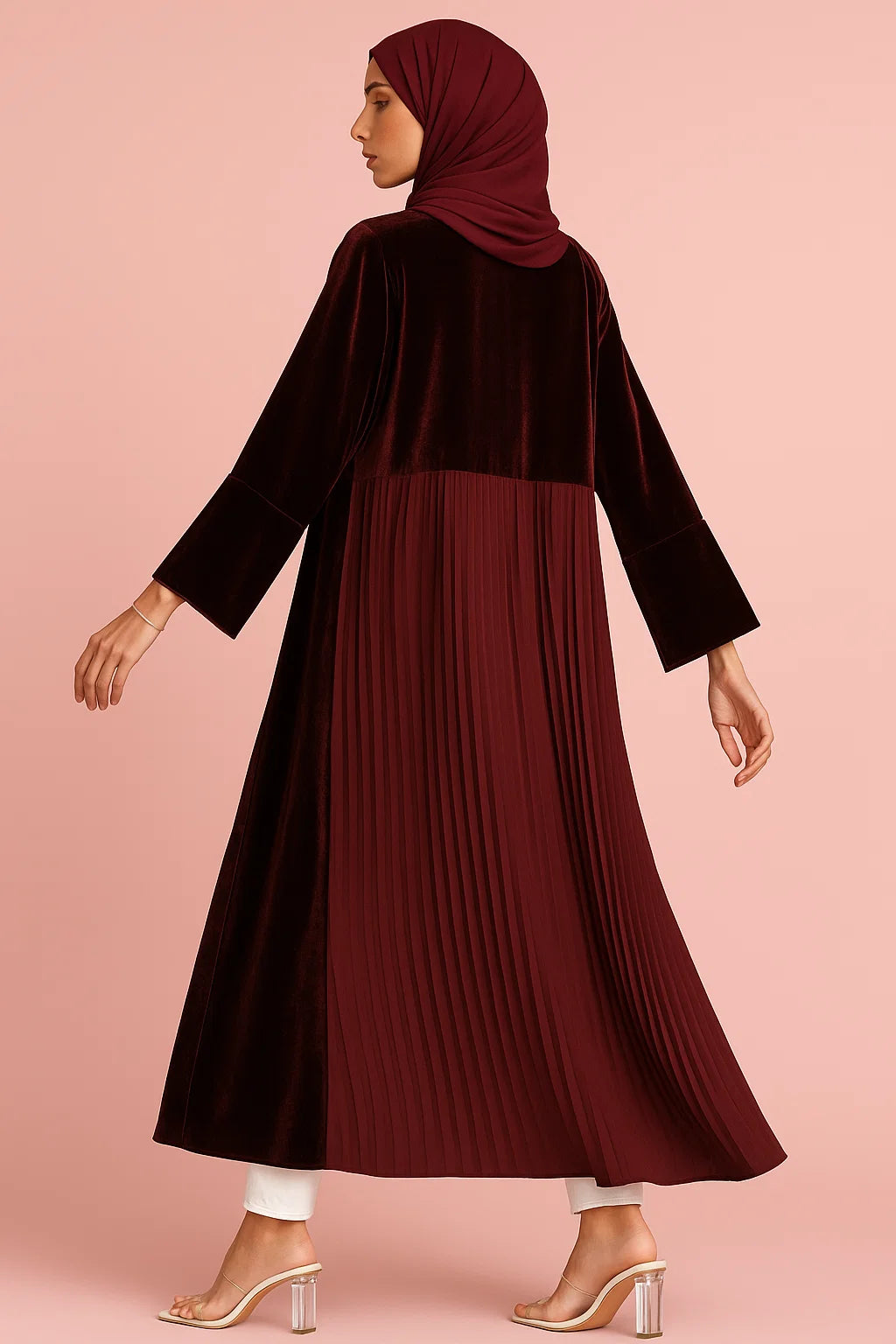 Maroon Velvet Eclipse